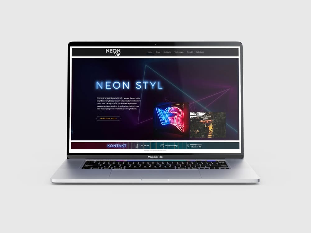 Strona internetowa Warszawa | Neon Styl Strony internetowe Warszawa | Strony www Warszawa